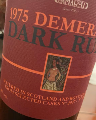 Samaroli Demerara Dark Rum 1975