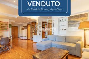 5 locali, con ampio terrazzo, Via Flaminia Nuova,