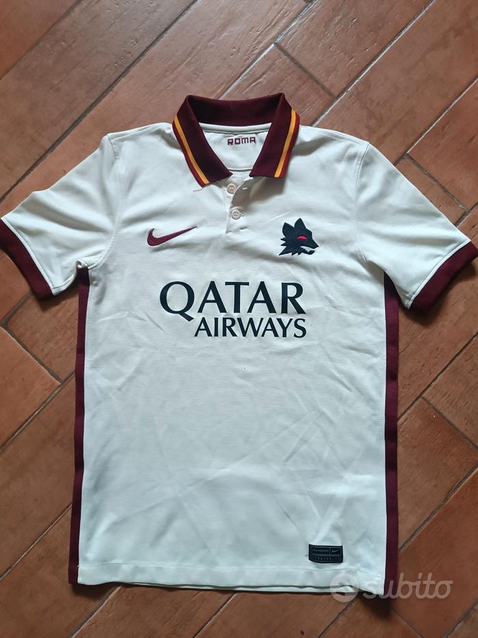 Felpa Con Cappuccio AS Roma - Lupetto Ufficiale Nero Taglia XL - Foto 6