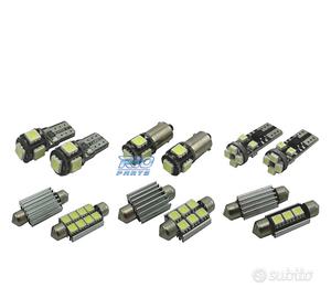 KIT 10 LAMPADE LED INTERNE PER RENAULT MEGANE II 2