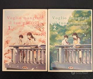 mangiare il tuo pancreas 1/2 completo manga