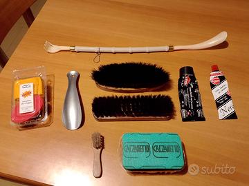 Kit pulizia scarpe e stivali 