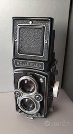 Rolleiflex analogica originale e funzionante.
