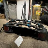 Porta biciclette gancio traino