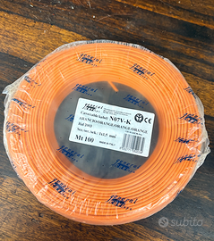 Cavo Elettrico N07V-K 1x1,5 mm² Arancione 