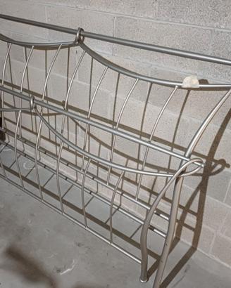 Letto "vintage" in ferro battuto