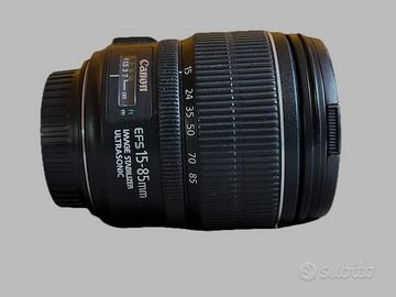 Obiettivo canon 15 85