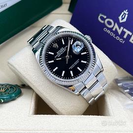 ⚫️ROLEX DATEJUST 36 126234 BLACK DIAL REF.126234