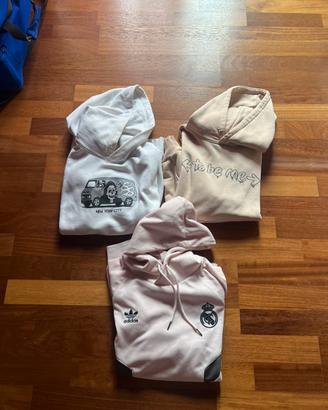 Set 3 felpe ragazzo taglia M