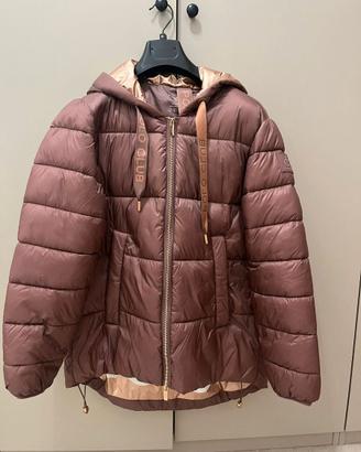 Anorak Polo Club Giubbotto Donna Rosa Dorato