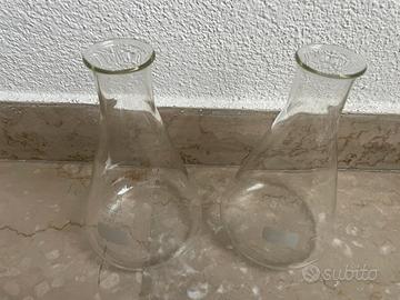 2 VASI DA LABORATORIO SCHOTT DURAN 500ml