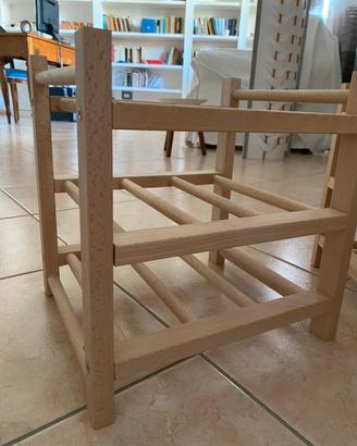Portabottiglie legno