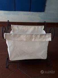 Portariviste ALLAMALA IKEA pieghevole in stoffa