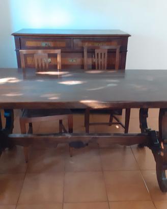 Tavolo "fratino"  originale toscano.