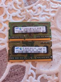 Kit RAM DDR3 SO-DIMM Samsung 4GB