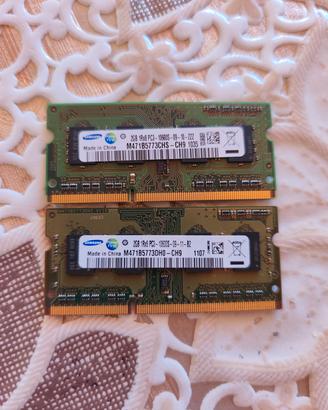 Kit RAM DDR3 SO-DIMM Samsung 4GB
