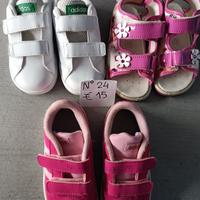 scarpe bambina 24