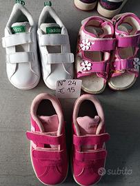 scarpe bambina 24