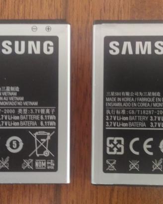 2 batterie originali per samsung galaxy s2