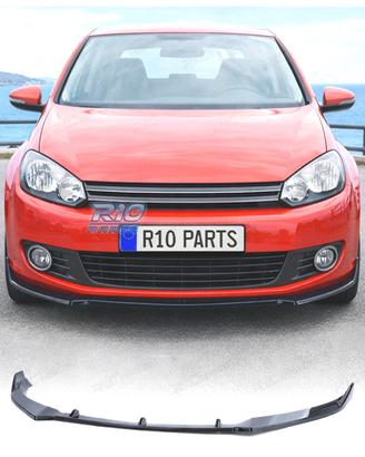 SPOILER LIP VOLKSWAGEN VW GOLF 6 08-12 ASPECTO DE 