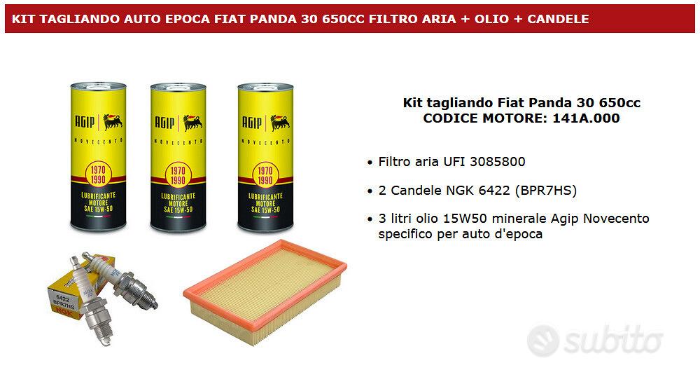 4 candele ZKR7AI-8 NGK per 500 Panda ypsilon gpl - Accessori Auto In  vendita a Roma