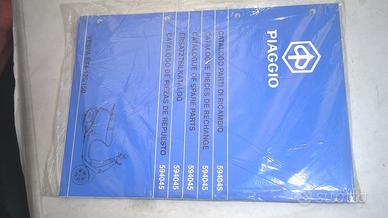 CATALOGO PARTI DI RICAMBIO VESPA PIAGGIO 594045