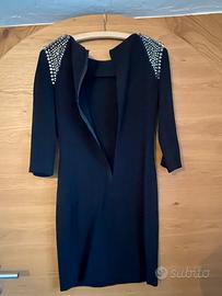 Vestito nero elegante corto