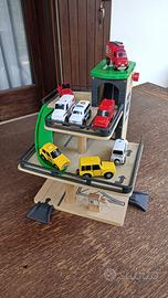 garage con macchinette