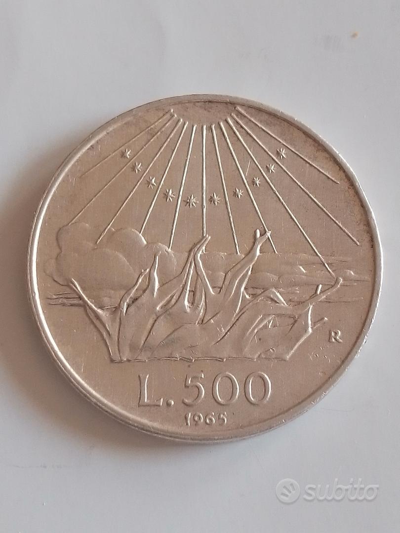 Moneta da 500 lire argento Collezionismo In vendita a Roma