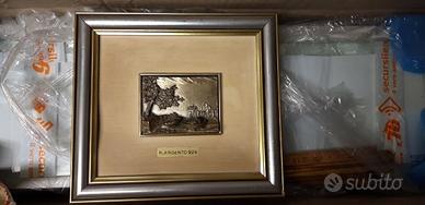 Quadro in argento