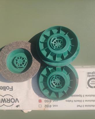 vorwerk Folletto 3 dischi feltro