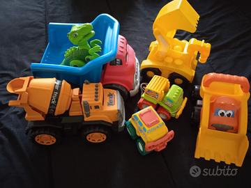 set camioncini  da lavoro