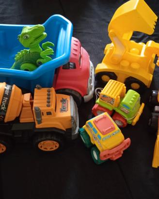 set camioncini  da lavoro