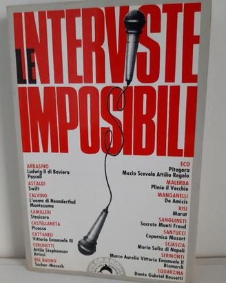 Le interviste impossibili - Bompiani 1989 1° ed.