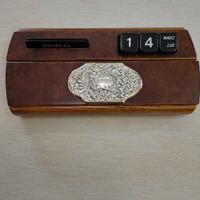 Datario in Argento 925 e radica