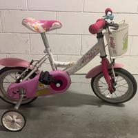 Bicicletta bambina con rotelle
