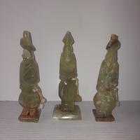 Set 3 Statue in Onice – Artigianato Brasiliano '80