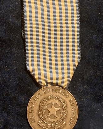 Medaglia Argento Merito Lungo Comando 