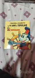 francobolli metallo 90 anni topolino