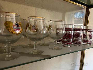 Lotto di bicchieri e accessori vintage Bar anni 70