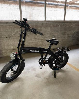 E-Bike TechBike Fat Pieghevole Storm NUOVA