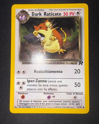 Dark Raticate Team Rocket 51/82