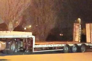 Semirimorchio carrellone Bertoja