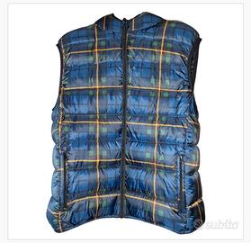 Gilet Guy XL uomo trapuntato con cappuccio, tasche