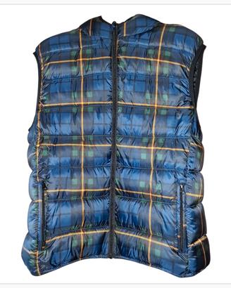 Gilet Guy XL uomo trapuntato con cappuccio, tasche