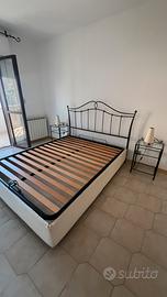 Letto contenitore e comodini
