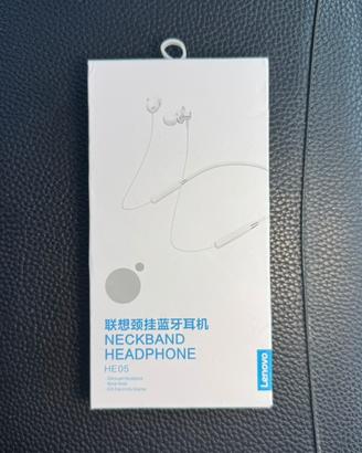 Cuffie Bluetooth Lenovo HE-05 – Nuove Mai Usate