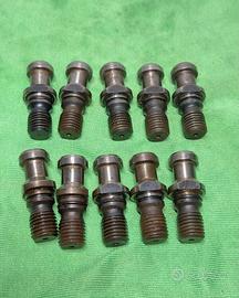 10 codoli DIN 69872 ISO40 versione forata