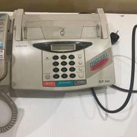 Fax con telefono vintage