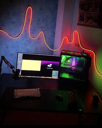 Postazione gaming completa